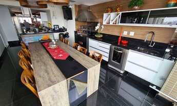 Imagem 3: Apartamento alto padrão, andar alto, 4 suítes, mobiliado, lazer completo