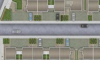 Imagem 7: Casa Térrea em Condomínio Fechado de Paulinia - Com 63m² - 2 dormitórios e 2 vagas Pronta