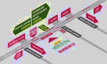 Imagem 5: Terreno à venda, 335 m² por R$ 230.000,00 - Condomínio Terras do Vale - Caçapava/SP