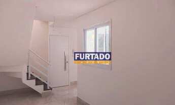 Imagem 4: Cobertura sem Condomínio com 2 dormitórios para alugar, 44 m² por R$ 2.200/mês - Vila Pire