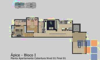 Imagem 3: Apartamento à venda, 50 m² por R$ 298.000,00 - Fernão Dias - Belo Horizonte/MG