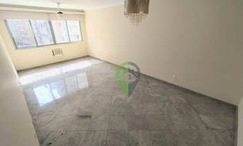 Imagem 3: Apartamento Quadra da Praia com 3 dormitórios à venda, 128 m² por R$ 820.000 - Gonzaga - S