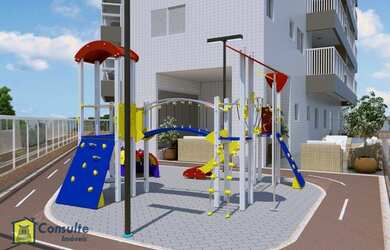 Imagem 7: Apartamento com 3 dormitórios à venda, 107 m² por R$ 594.000,00 - Vila Guilhermina - Praia