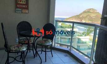 Imagem 4: Quarto e sala com varanda e vista mar deslumbrante no Pontal