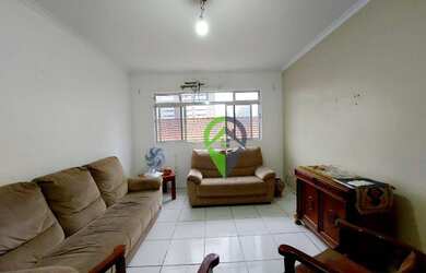 Imagem 2: Apartamento com 2 dormitórios à venda, 76 m² por R$ 395.000,00 - Campo Grande - Santos/SP