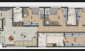 Imagem 2: Cobertura à venda, 4 quartos, 4 suítes, 3 vagas, Dona Clara - Belo Horizonte/MG