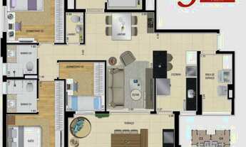 Imagem 5: Apartamento residencial para venda, Cidade Mãe do Céu, São Paulo - AP10250