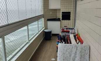 Imagem 7: Mobiliado e pronto para morar 1 dormitório, sacada gourmet, frente mar localizado no Marac