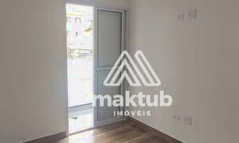 Imagem 2: Apartamento com 2 dormitórios à venda, 52 m² por R$ 360.000,00 - Vila Alice - Santo André