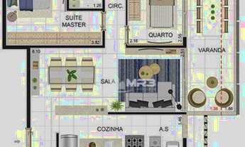 Imagem 5: Apartamento com 3 dormitórios à venda, 83 m² por R$ 946.492,00 - Tijuca - Rio de Janeiro/R
