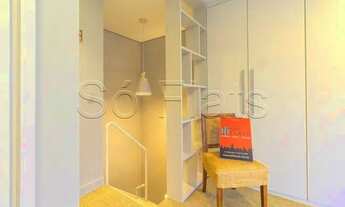 Imagem 7: Duplex finamente decorado entre Vila Nova Conceição e Itaim Bibi disponível para locação c