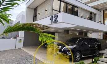 Imagem 4: CASA 100% MOBILIADA PORTEIRA FECHADA 4 SUÍTES PISCINA CHURRASQUEIRA LOTE 400m2 NASCENTE CO