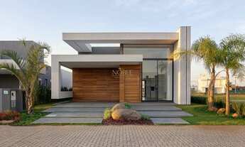 Imagem: Casa com fachada imponente no Reserva das