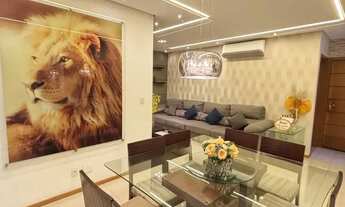 Imagem 2: Apartamento 1º andar, mobiliado, Cond. Thiago de Mello, 91 m², lindo alto padrão, próximo