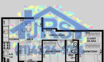 Imagem 6: Apartamento com 2 dormitórios à venda, 53 m² por R$ 308.000,00 - Parque Viana - Barueri/SP