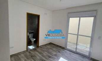 Imagem 2: Apartamento com 2 dormitórios à venda, 55 m² por R$ 350.000 - Parque Oratório - Santo Andr