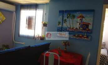 Imagem 4: Apartamento semi-mobiliado, com 2 dormitórios à venda, 43 m² por R$ 128.000- Condomínio co