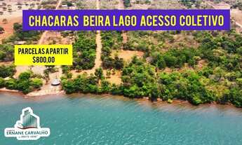 Imagem: Chacara beira lago parceladas em luzimangues