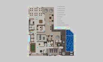 Imagem 3: Apartamento no Edifício Costa Esmeralda com 3 dormitórios à venda por R$ 1.850.000 - Pione