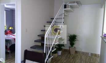 Imagem 2: Cobertura com 2 dormitórios à venda, 110 m² por R$ 300.000,00 - Bosque dos Eucaliptos - Sã