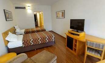 Imagem 2: Flat com 1 dormitório para alugar, 41 m² por R$ 3.000,00/mês - Alphaville Industrial - Bar