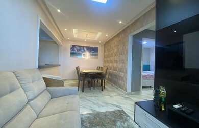 Imagem 4: Apartamento com 2 dormitórios para alugar, 70 m² por R$ 3.300,00/mês - Vila Caiçara - Prai