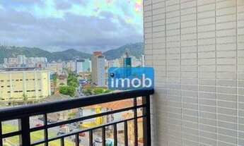 Imagem 3: Apartamento com 2 dormitórios à venda, 67 m² por R$ 550.000,00 - Gonzaga - Santos/SP