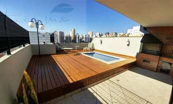 Imagem 4: Cobertura duplex mobiliada com piscina e churrasqueira em condominio clube em Perdizes