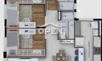 Imagem 7: Apartamento 03 dormitórios sendo 01 suíte no bairro Moinhos de Vendo em Canoas