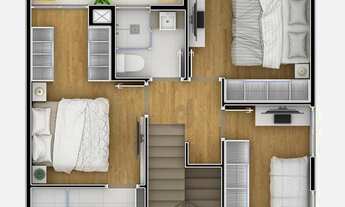 Imagem 6: Apartamento duplex com 3 quartos no Le Monde Campolim em Sorocaba - SP