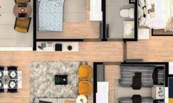 Imagem 2: Apartamento para venda com 73 metros quadrados com 3 quartos