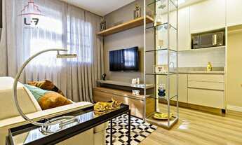 Imagem 2: Apartamento com 2 dormitórios à venda, 34 m² por R$ 337.299,55 - Centro - Curitiba/PR