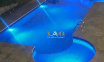 Imagem 2: Excelente sobrado com lago de p com 8 dormitórios, 692 m² - venda por R$ 1.600.000 ou alug