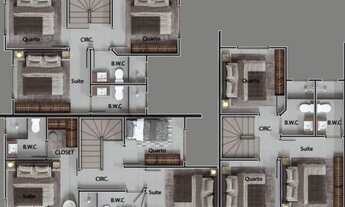 Imagem 2: Casa para Venda em Balneário Piçarras, ITACOLOMI, 3 dormitórios, 1 suíte, 3 banheiros, 1 v