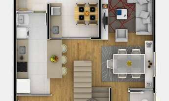 Imagem 5: Apartamento duplex com 3 quartos no Le Monde Campolim em Sorocaba - SP