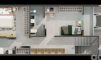 Imagem 4: Casa sobrado com 2 quartos - Bairro Uvaranas em Ponta Grossa