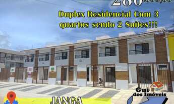 Imagem 2: Casas Duplex individual com 69m² de 3 quartos sendo 2 suites no Janga/Paulista/PE - 280 MI