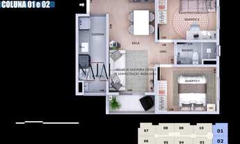 Imagem 6: Lindo apartamento 02 quartos com Suíte em Quintino Bocaiúva-RJ