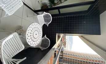 Imagem 2: Alugo ap 100% mobiliado na ponta da areia/ 1 quarto/ 1 vaga/ gás/ elevador