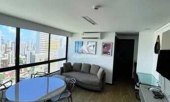 Imagem 5: Flat com 41 metros 1 quartos porteiro fechada - Boa viagem - PE