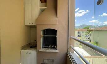 Imagem 5: Apartamento 2 dormitórios com varanda gourmet e piscina no Itaguá - Ubatuba - SP