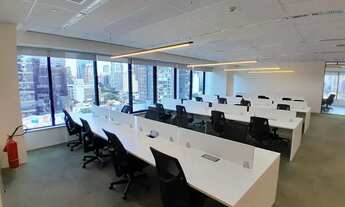 Imagem: Escritório para locação no Itaim MOBILIADO