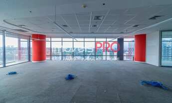 Imagem: Laje corporativa com mezanino para locação