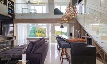 Imagem: Um cenário de pé-direito duplo e inteiro