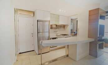 Imagem 2: Apto para aluguel e venda em andar alto, 2 dormitórios, semimobiliado, 1 vaga de garagem n