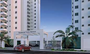 Imagem 2: Apartamentos com dois quartos sendo uma suíte no Residencial Torres Mansour