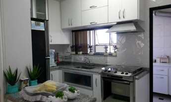 Imagem 4: Apartamento com 3 dormitórios à venda, 124 m² por R$ 590.000,00 - Vila Santa Teresa - Sant