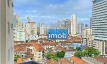 Imagem 2: Apartamento com 2 dormitórios à venda, 67 m² por R$ 550.000,00 - Gonzaga - Santos/SP
