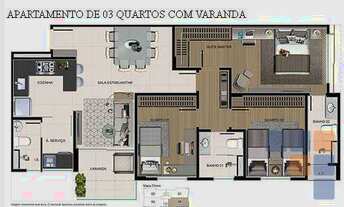 Imagem 6: Apartamento à venda, 85 m² por R$ 1.304.765,00 - Savassi - Belo Horizonte/MG