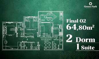 Imagem 2: GRANDE OPORTUNIDADE P/ MORAR OU INVESTIR - Apartamento na planta a preço de custo na Zona